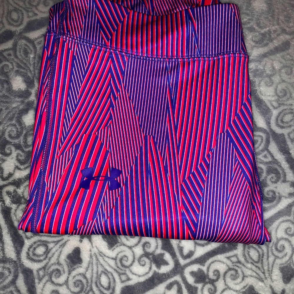 Pink and Purple Under Armour Leggings